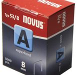 novus Tackerklammern 11.3 mm 8 mm
