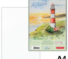 herlitz Aquarellblock DIN A4 20 Blatt