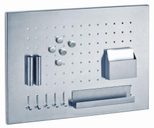 Zeller Magnettafel 50,0 x 35,0 cm silber
