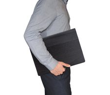 RAPESCO® Fächermappe DIN A4 13-Fach  schwarz