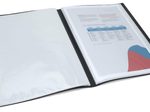 RAPESCO® Sichtbuch DIN A4 schwarz