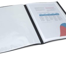 RAPESCO® Sichtbuch DIN A4 schwarz