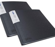 RAPESCO® Sichtbuch DIN A4 schwarz