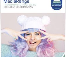 MediaRange Fotopapier Inkjet 10,0 x 15,0 cm hochglänzend 220 g/m²