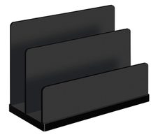 WEDO Briefständer Black Office schwarz