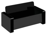 WEDO Visitenkartenhalter schwarz