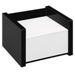 WEDO Zettelbox schwarz inkl. 500 Notizen