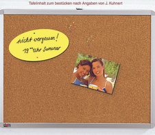 dots Pinnwand 90,0 x 60,0 cm Kork braun