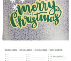 folia Kalender zum Selbstgestalten 17,0 x 24,0 cm