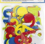 folia Bastelfilz weiß, gelb, rot, blau, grün