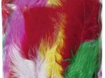 folia Federn mehrfarbig
