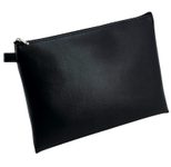 Alassio Reißverschlussbeutel 23x16cm schwarz