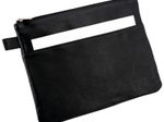 Alassio Reißverschlussbeutel 25x19cm schwarz