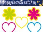 HERMA reflektierende Aufkleber Blumen und Herzen