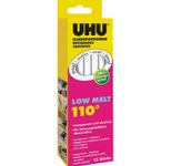 UHU Heißklebesticks LOW MELT 110 transparent