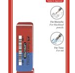 FABER-CASTELL Radiergummis rot/blau