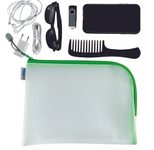 HERMA Reißverschlussbeutel A5 transparent