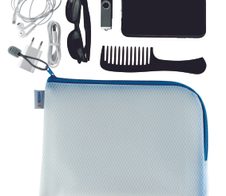 HERMA Reißverschlussbeutel A5 transparent