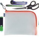 HERMA Reißverschlussbeutel A5 transparent