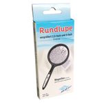 WEDO Lupe schwarz 2,5-fach und 5-fach, Ø 4,8 cm