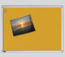 dots Pinnwand 90,0 x 60,0 cm gelb