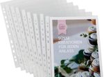 EICHNER Prospekthüllen DIN A4 0.1 mm glasklar