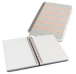 SIGEL Notizbuch Jolie® ca. DIN A5 punktraster Rose/Schwarz/Weiß, 120 Seiten