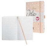 SIGEL Notizbuch Jolie® Rose Love DIN A5 liniert, 174 Seiten