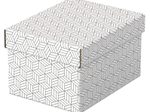 Esselte Aufbewahrungsboxen Home 6,5 l - 20,0 x 25,5 x 15,0 cm weiß
