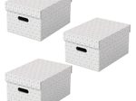 Esselte Aufbewahrungsboxen Home 17,5 l - 26,5 x 36,5 x 20,5 cm weiß