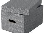 Esselte Aufbewahrungsboxen Home 17,5 l - 26,5 x 36,5 x 20,5 cm grau