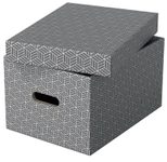 Esselte Aufbewahrungsboxen Home 17,5 l - 26,5 x 36,5 x 20,5 cm grau