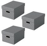 Esselte Aufbewahrungsboxen Home 17,5 l - 26,5 x 36,5 x 20,5 cm grau