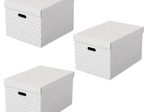 Esselte Aufbewahrungsboxen Home 50,0 l - 35,5 x 51,0 x 30,5 cm weiß