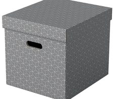 Esselte Aufbewahrungsboxen Home 33,0 l - 32,0 x 36,5 x 31,5 cm grau