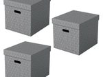 Esselte Aufbewahrungsboxen Home 33,0 l - 32,0 x 36,5 x 31,5 cm grau