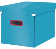 LEITZ Aufbewahrungsbox Click&Store 32,5 l - 32,0 x 36,0 x 31,0 cm blau