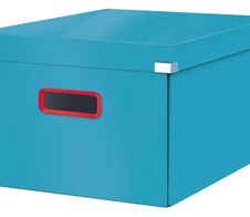 LEITZ Aufbewahrungsbox Click&Store 18,5 l - 28,1 x 37,0 x 20,0 cm blau