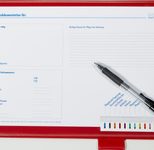 BOI DOKUTECH Patienten-Dokumentationsmappe 2-Ringe DIN A4 3.5 cm rot