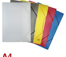 folia Sammelmappen DIN A4 1 x weiß, grau, gelb, rot, blau