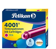 Pelikan Tintenpatronen für Füller pink