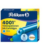 Pelikan Tintenpatronen für Füller türkis