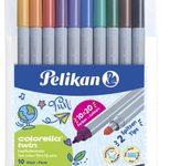 Pelikan Filzstifte Mehrfarbig 1.0 + 2.0 mm