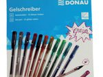 DONAU Glitzer Gelschreiber 1.0 mm, Schreibfarbe: Mehrfarbig