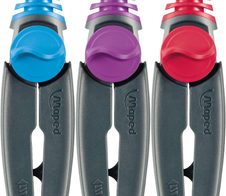 maped Zirkel blau, lila oder rot