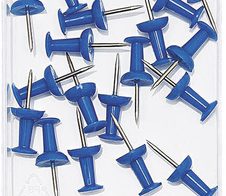 WEDO Pinnnadeln blau