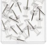 WEDO Pinnnadeln transparent