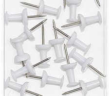 WEDO Pinnnadeln weiß