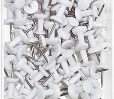 WEDO Pinnnadeln weiß