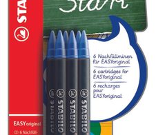 STABILO Tintenrollerminen 0.5 mm blau